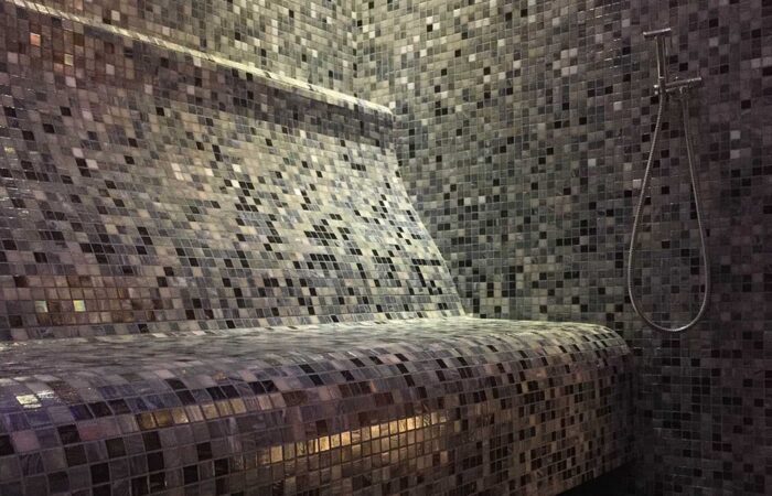 Steam room construction