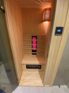 single infrared sauna