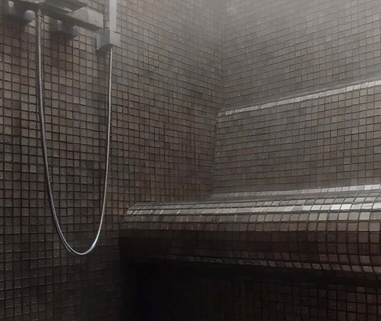 Elevate your space with our custom-built steam room - a blend of opulence and functionality.