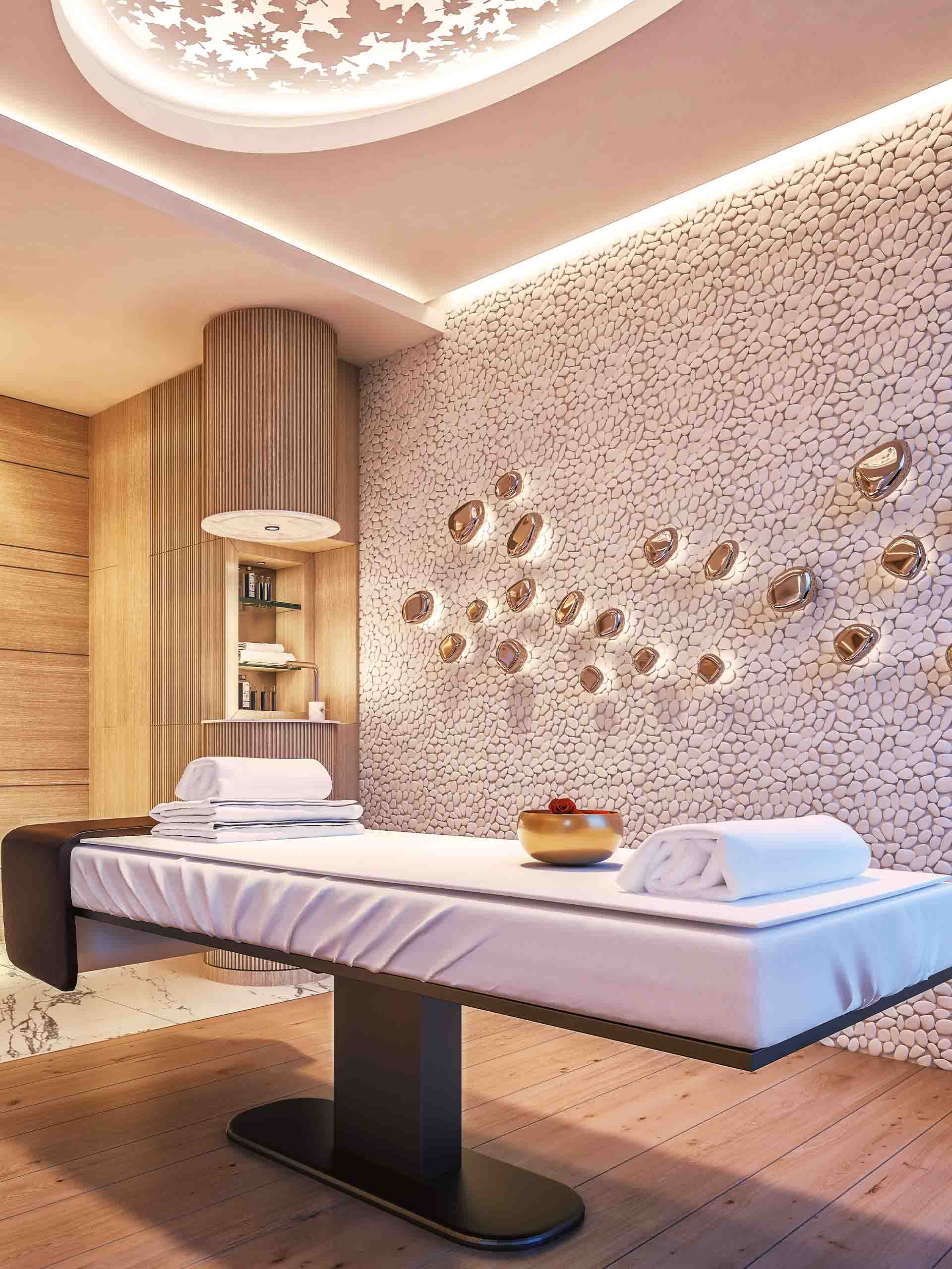 Swiss Serenity: Geneva Massage Room - Buy the calm, build your sanctuary. Explore designs inspired by Geneva's sophistication, where style meets affordability.