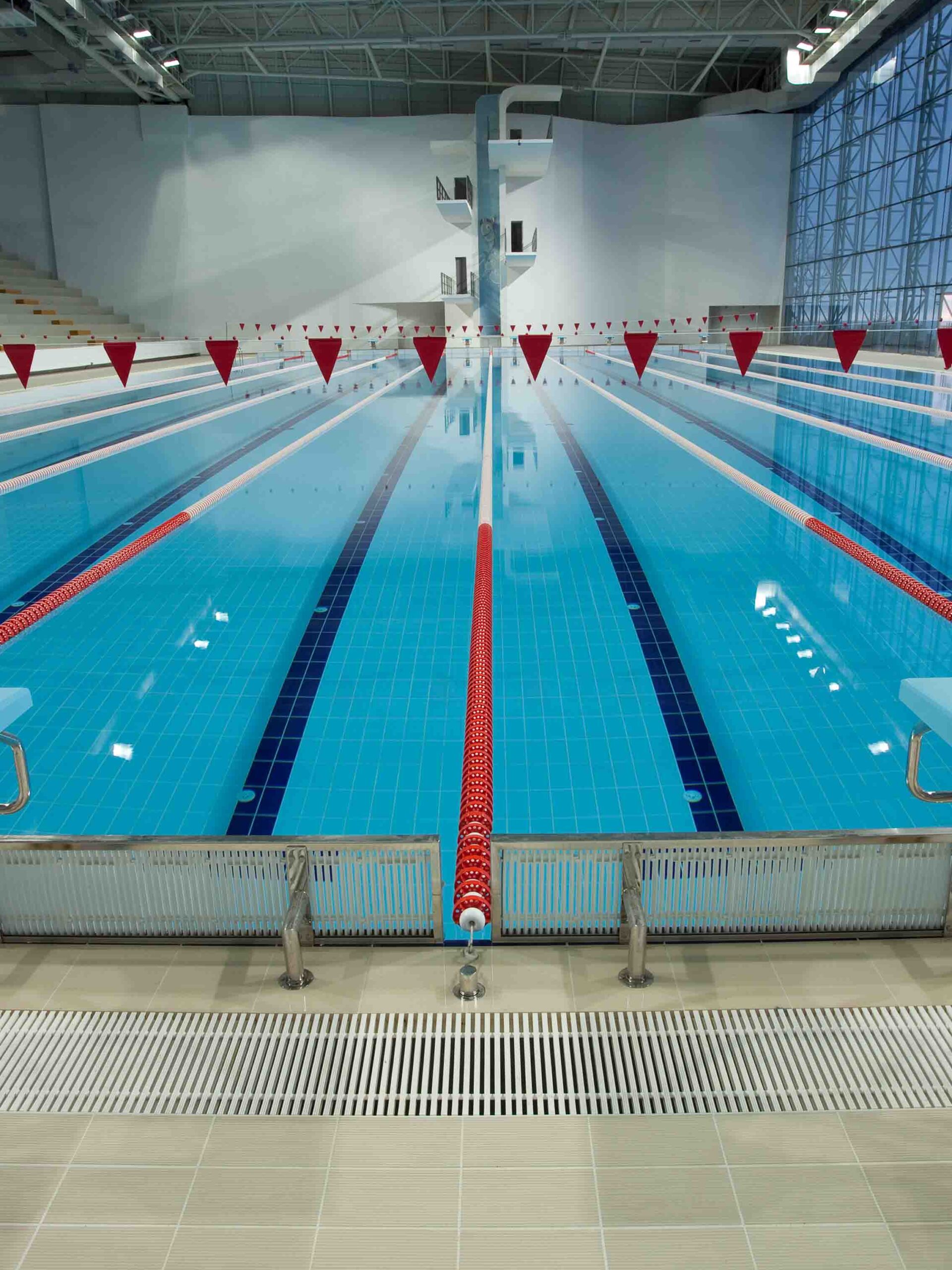 Unleash Athletic Grandeur: Sauna Dekor's Landsmeer Olympic Pool, a Designer's Triumph