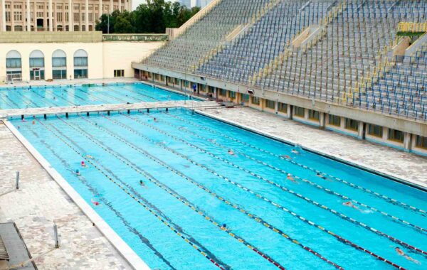 olympic swimming pool installation